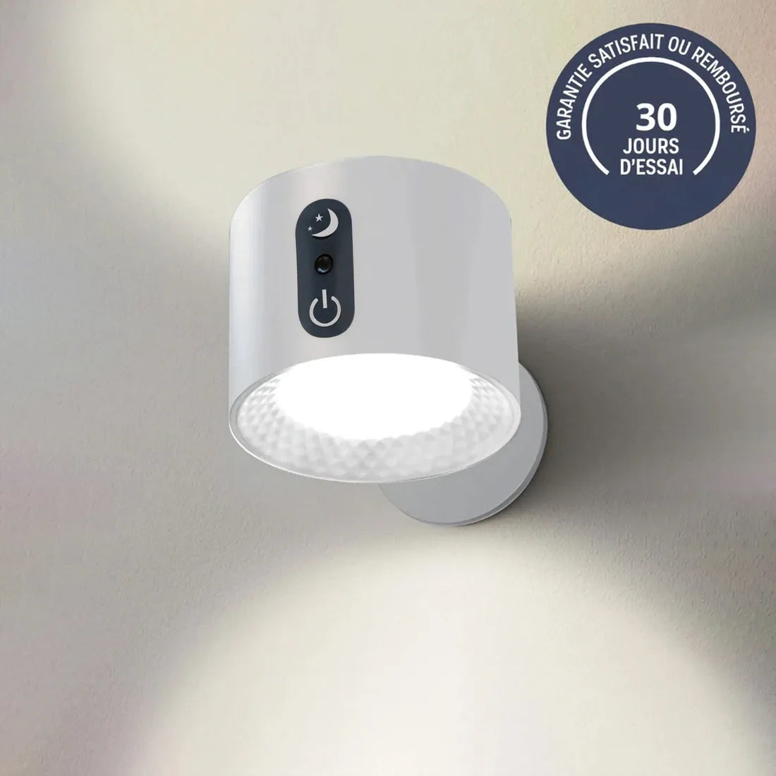 Moderne LED-Wandleuchte