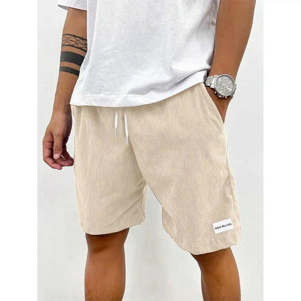 Herren Shorts mit Rippstruktur - Leicht, Bequem & Sommerlich