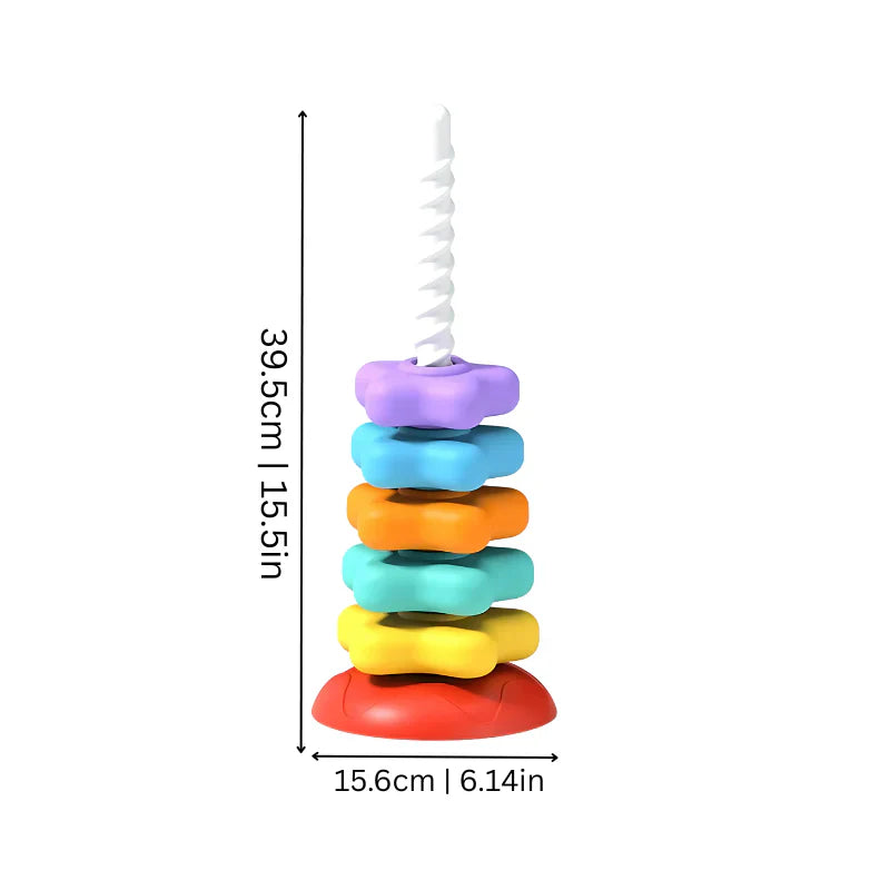 Regenbogen-Drehspielzeug für Kinder