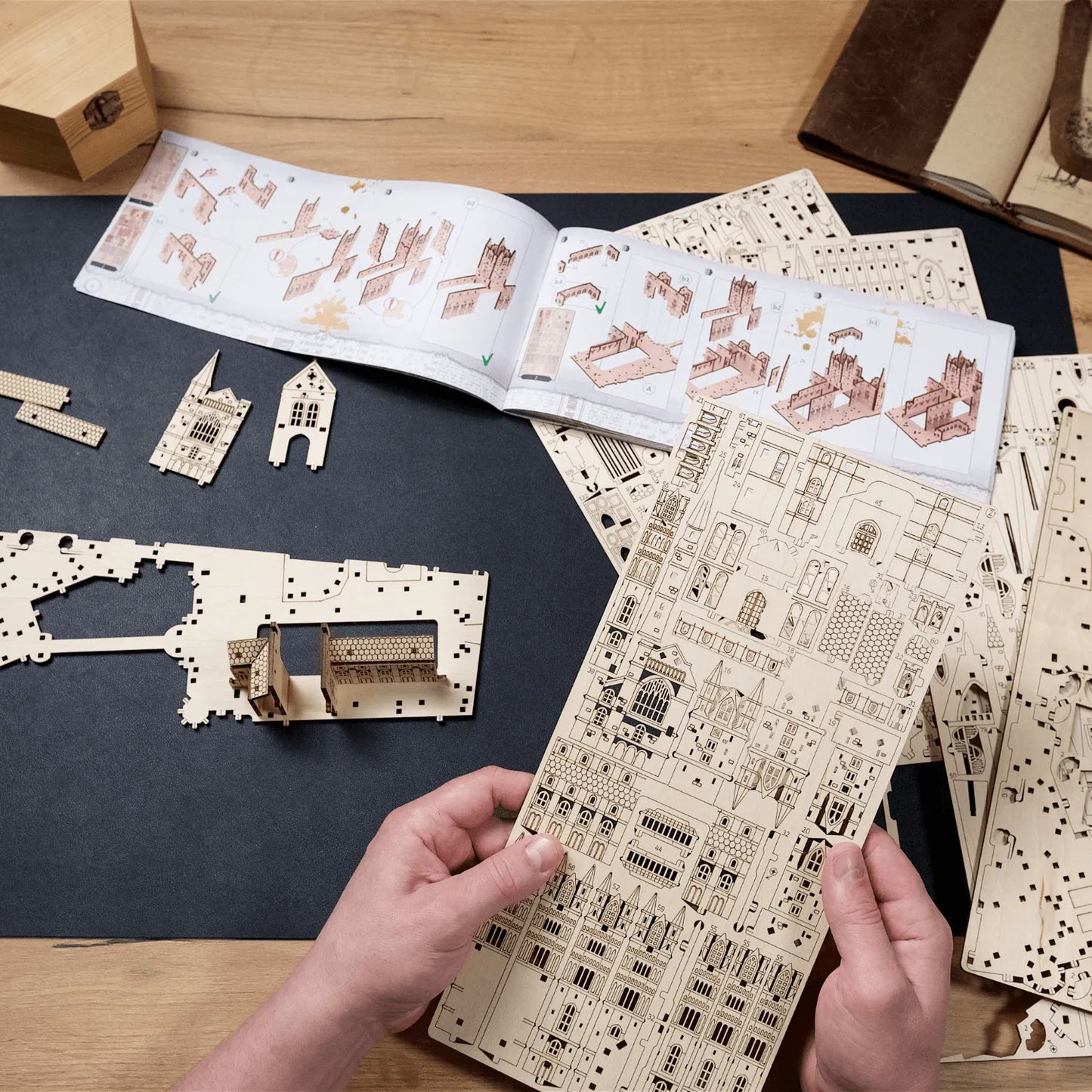 3D Holzpuzzle Schloss