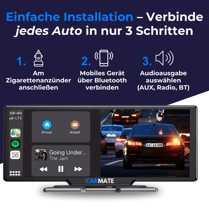 CarMate™ - Mehr als nur ein Display für Ihr Auto