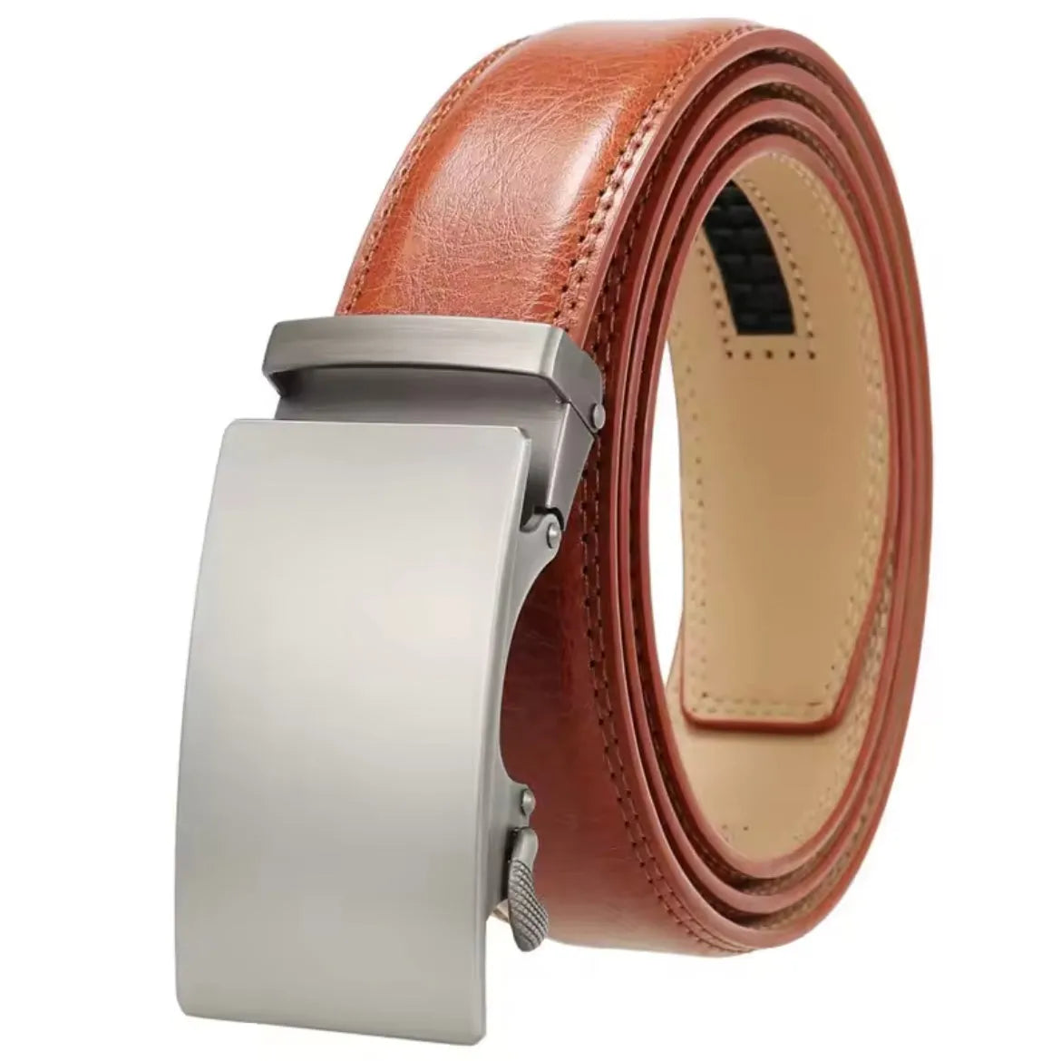 Eleganter Automatik-Gürtel aus Leder