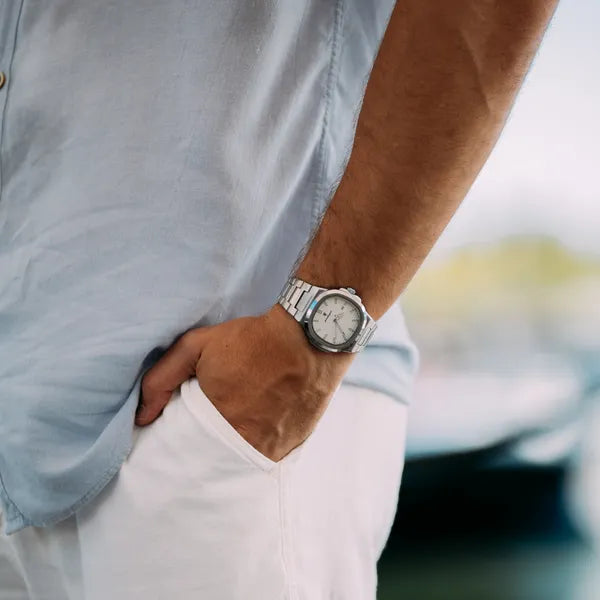 Elegante 40mm Herrenuhr