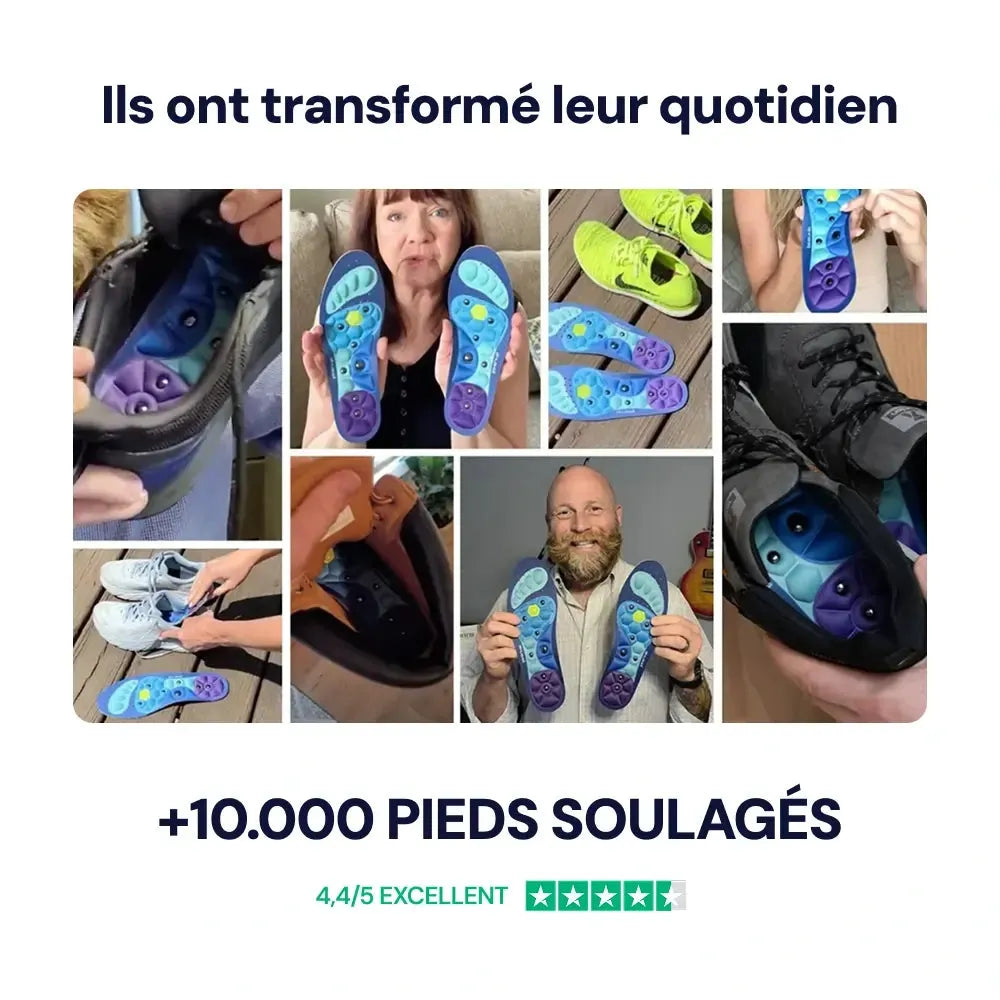 Magnetische Komfortsohlen