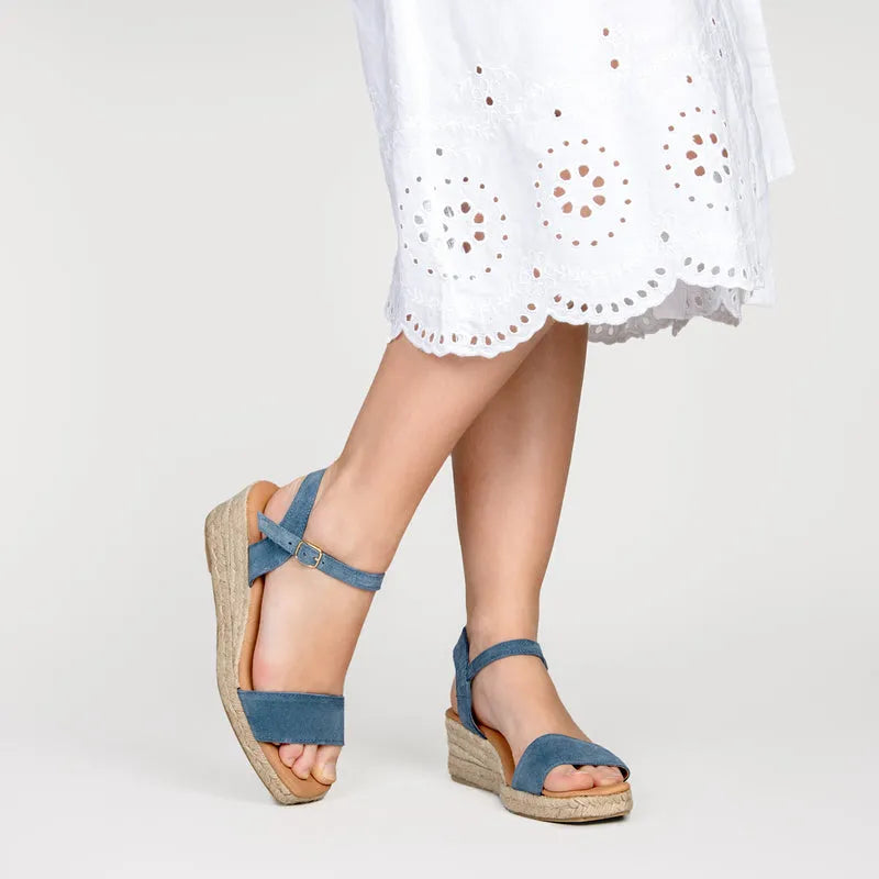 Keil-Sandalen Frau
