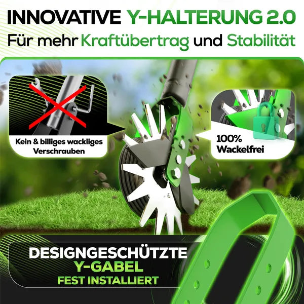 Gartenwerkzeug Set für Rasen & Wurzeln