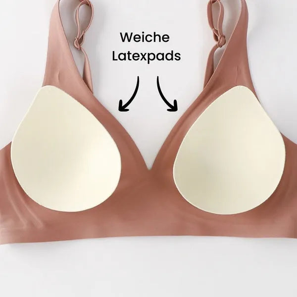 Nahtloser Unsichtbarer BH ohne Bügel mit Komfort-Push-up