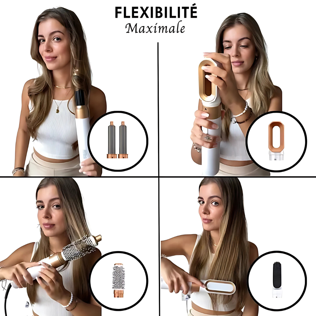 Spazzola per lo styling 5 in 1