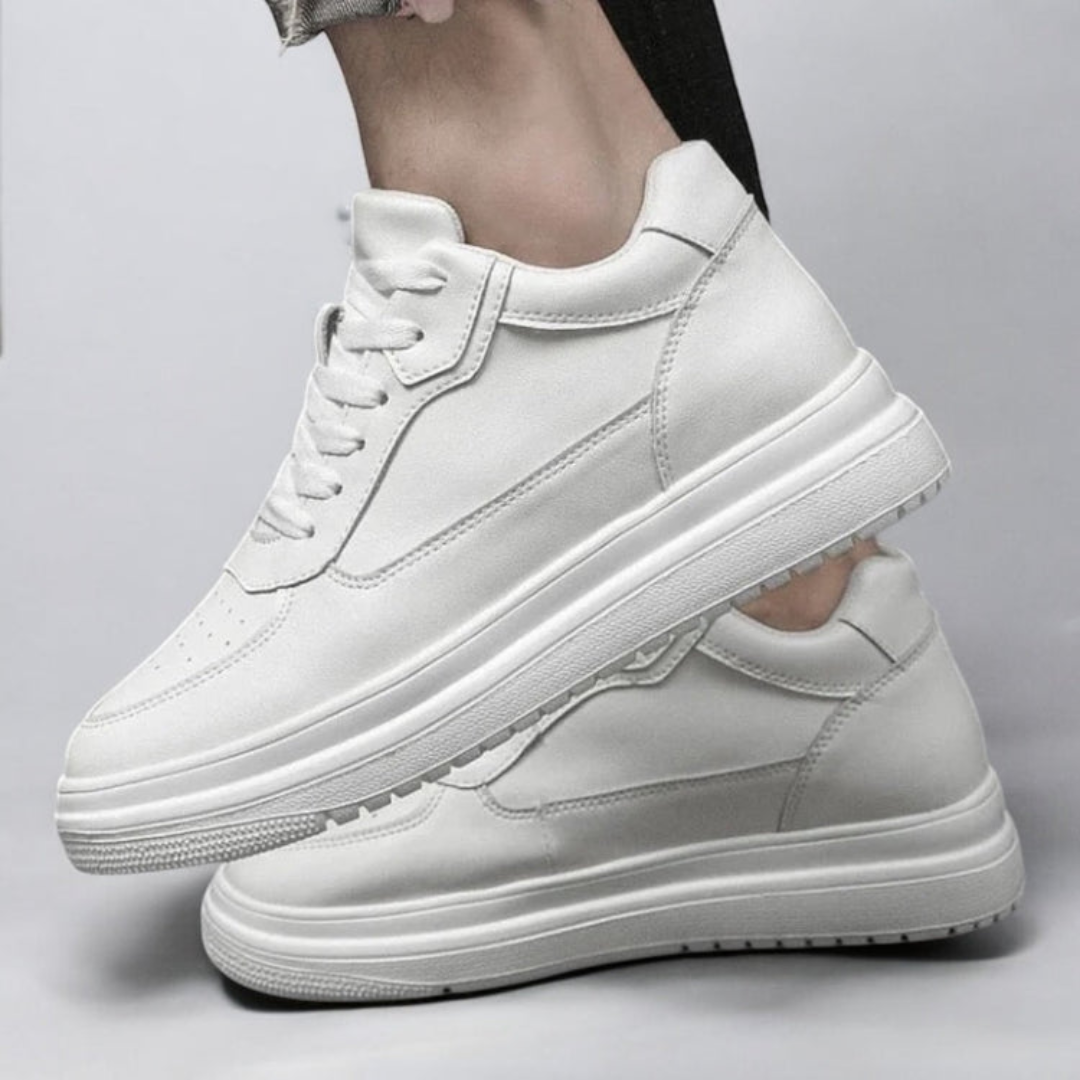Scarpe da ginnastica comode da uomo di colore grigio