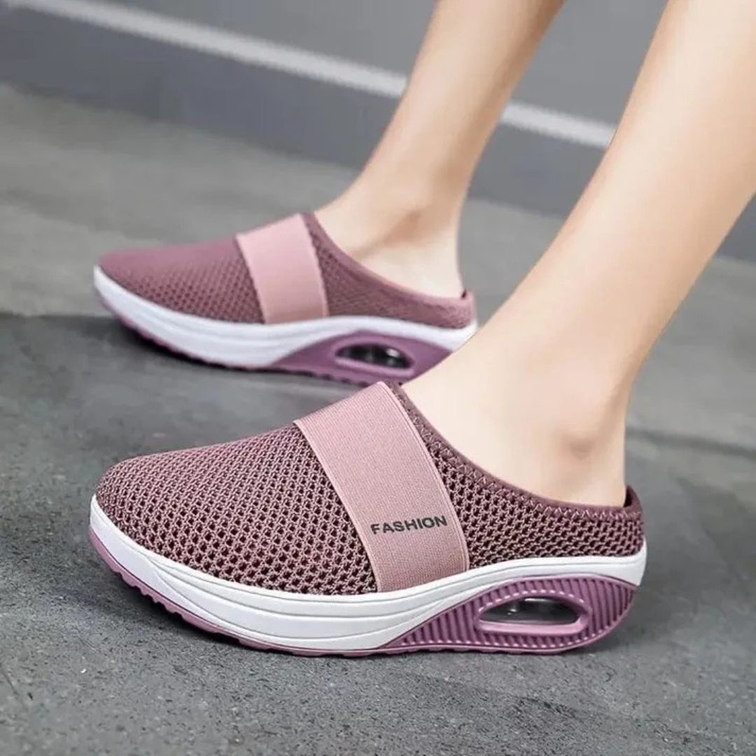 Zoccoli comfort da donna con suola ortopedica