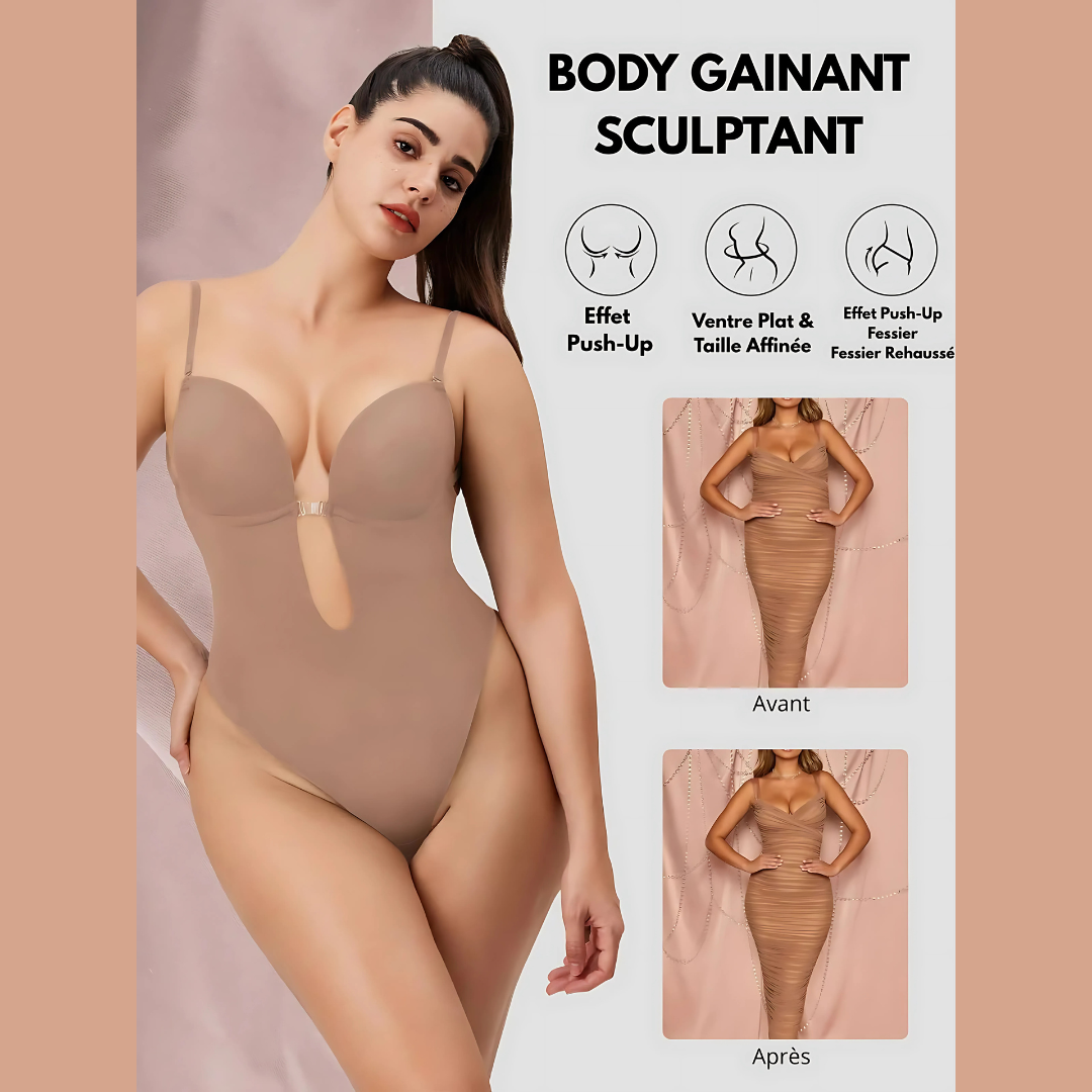Body modellante senza schienale