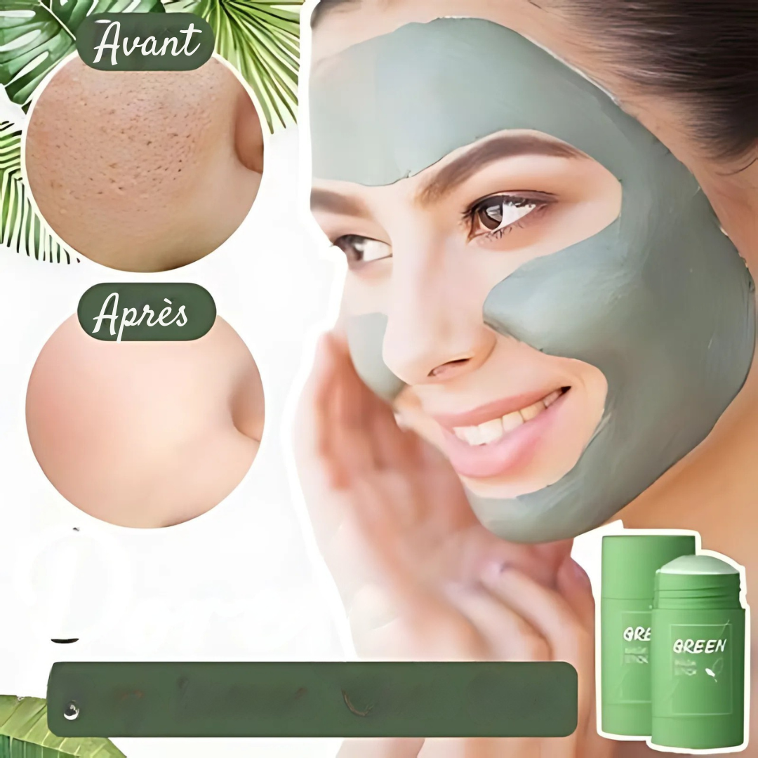 Stick maschera verde - Tè verde e purezza istantanea