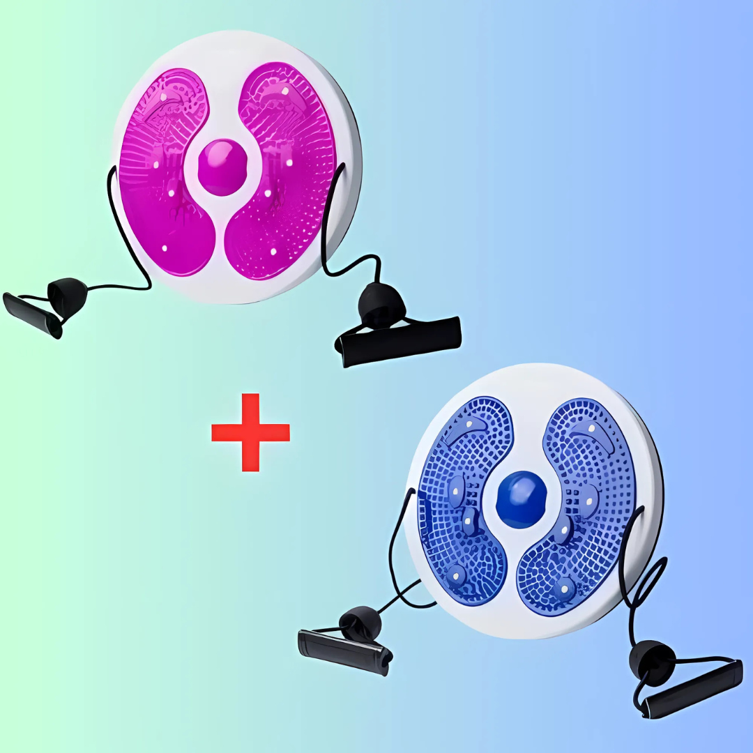Disco rotante fitness con elastici - Scultore per la vita e la parte superiore del corpo