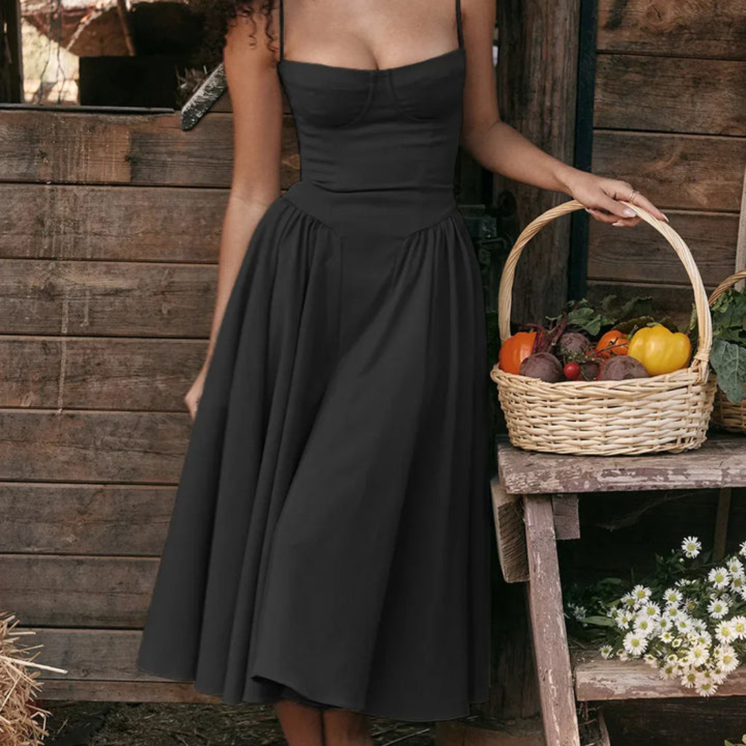 Midikleid con Korsett-Passform - Attraktive Passform