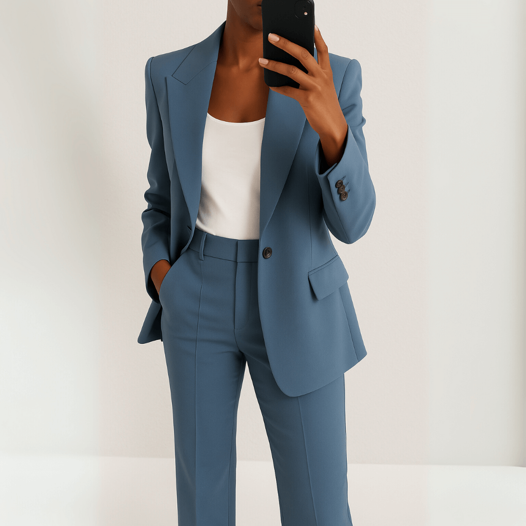 Elegante abito da donna a due pezzi