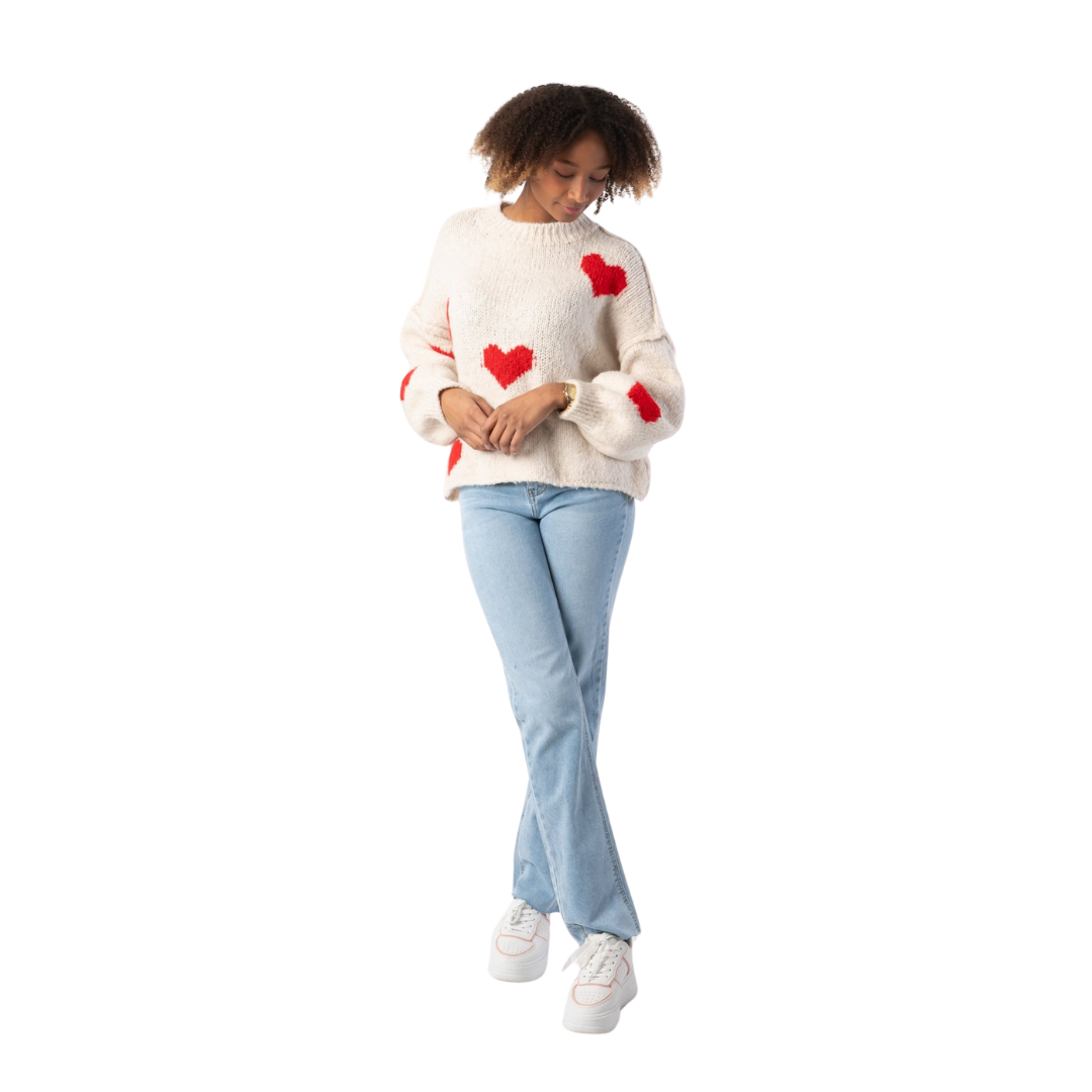 Jeans dritti in Hellblau