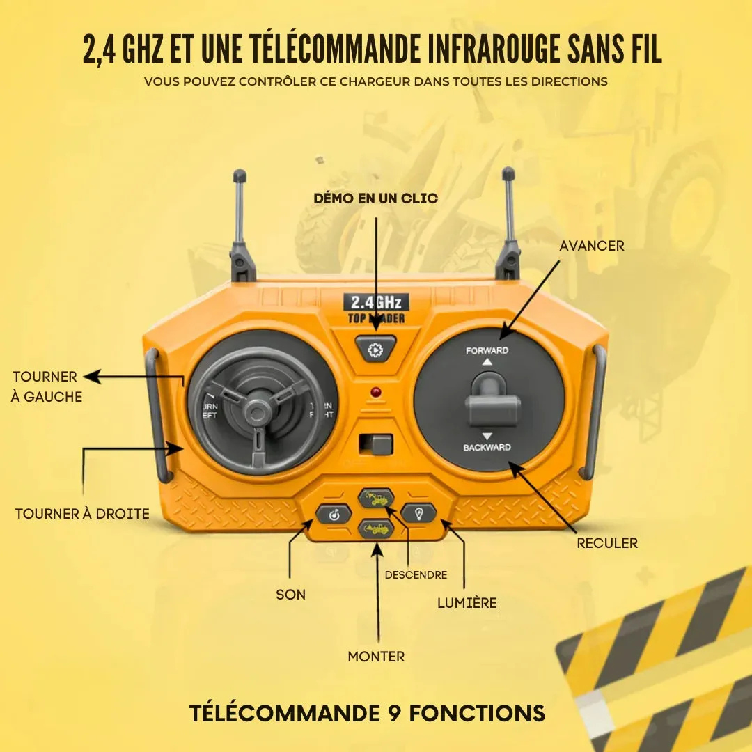 Macchine edili realistiche telecomandate
