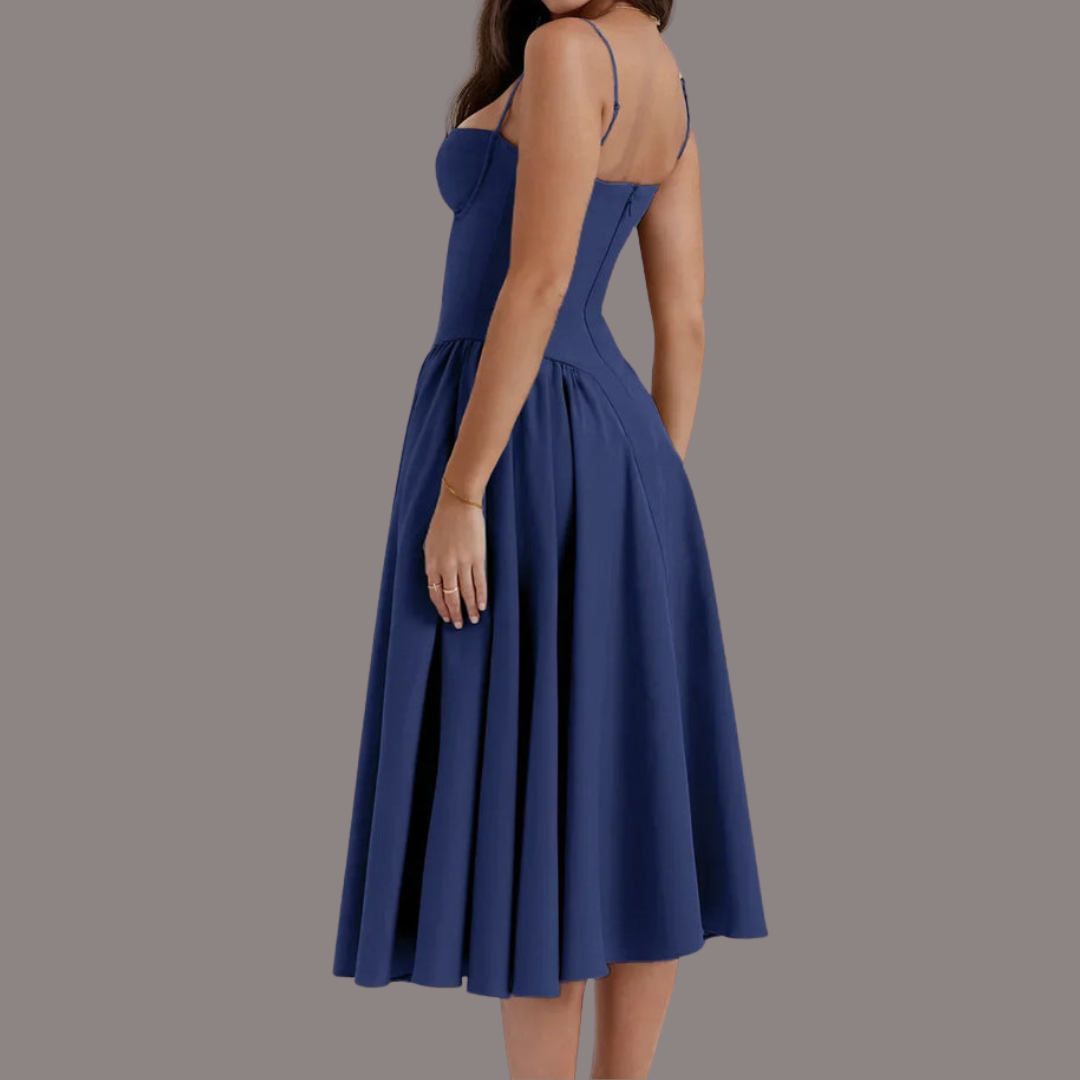 Midikleid con Korsett-Passform - Attraktive Passform