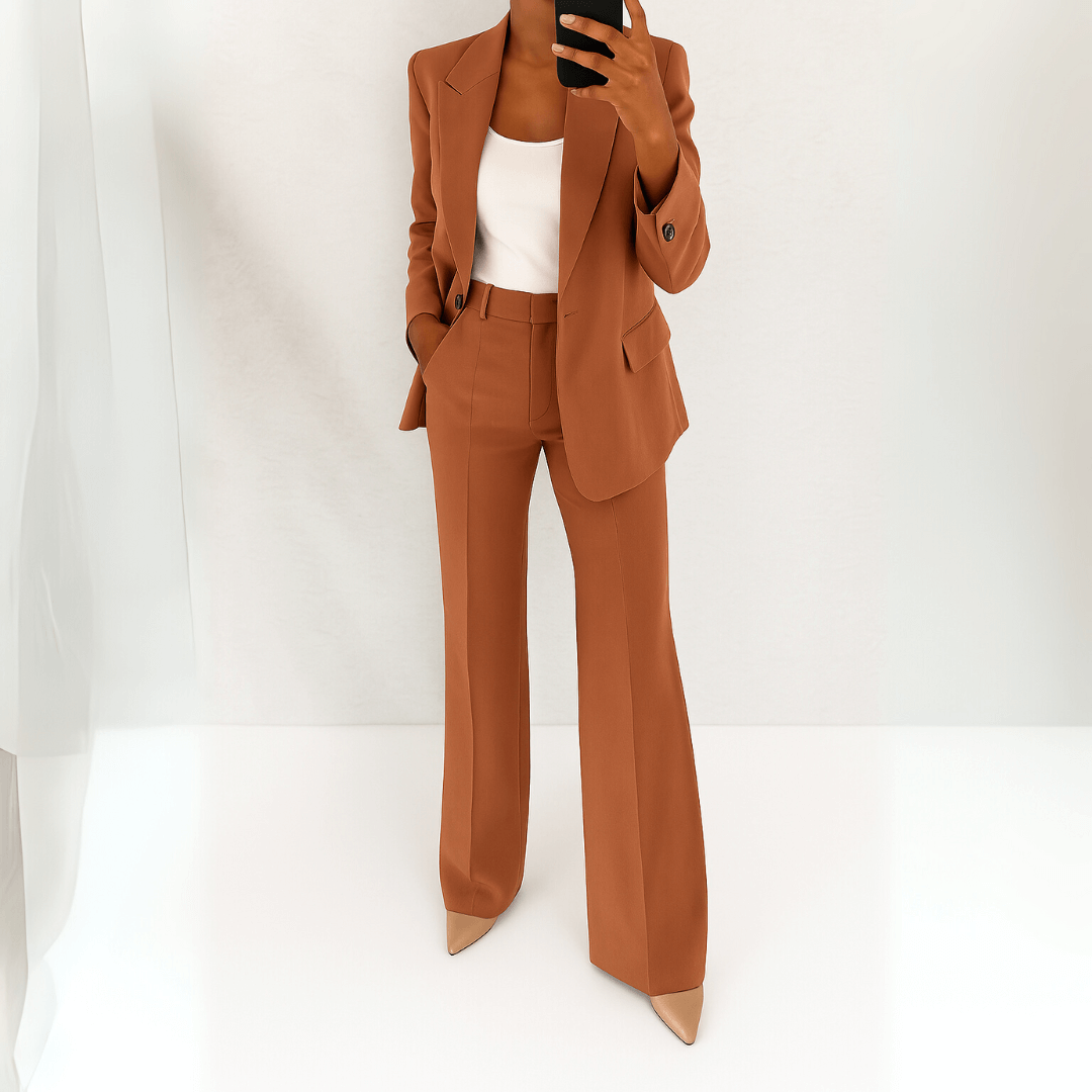 Elegante abito da donna a due pezzi