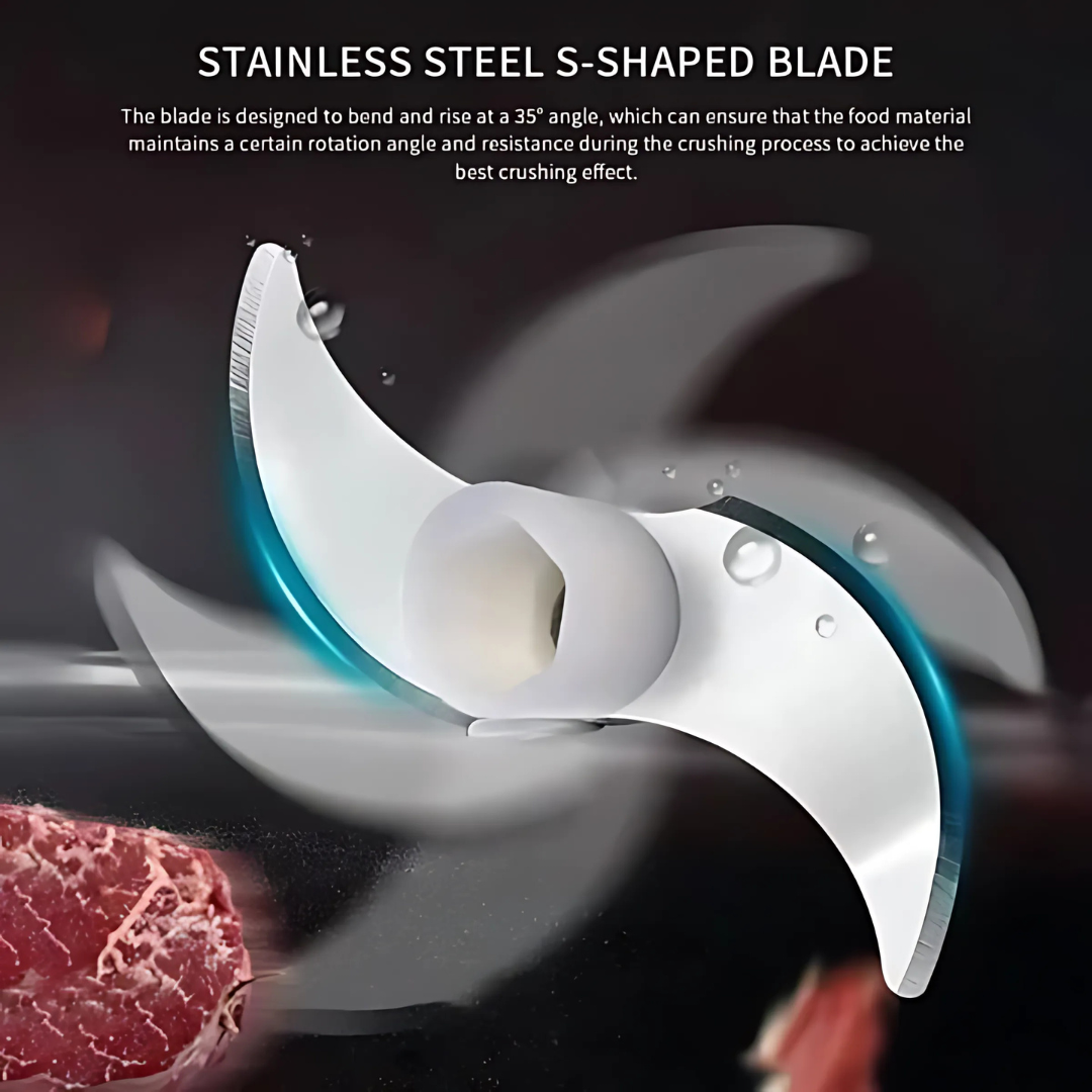 Mini tritatutto da cucina ricaricabile senza filo