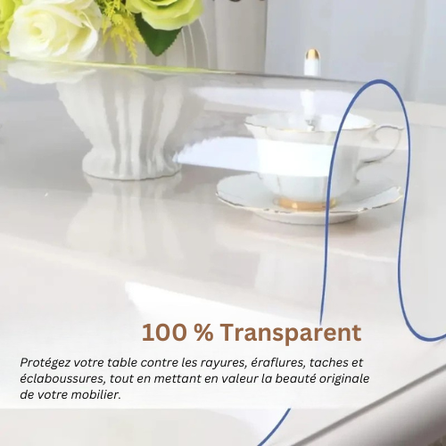 Tovaglia protettiva Cristal+: proteggere la tavola con eleganza