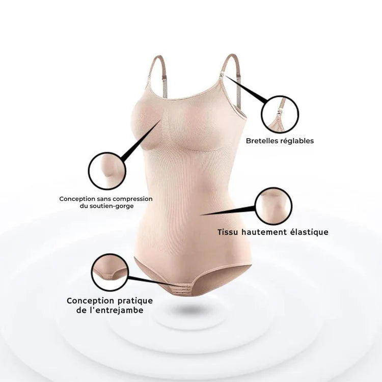 Body modellante a vita alta