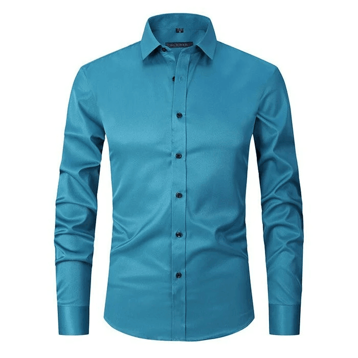 Camicia traspirante, altamente elastica e non stirabile