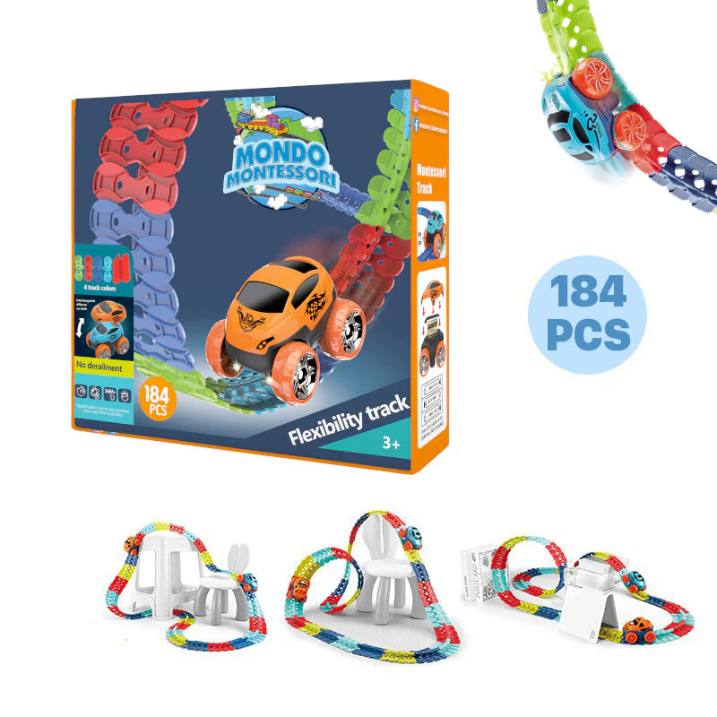 Montessori Track™ - Binario macchina ultra flessibile