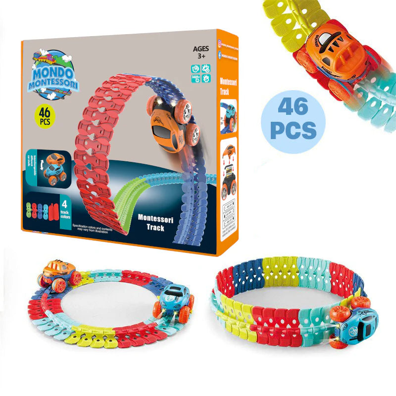 Montessori Track™ - Binario macchina ultra flessibile