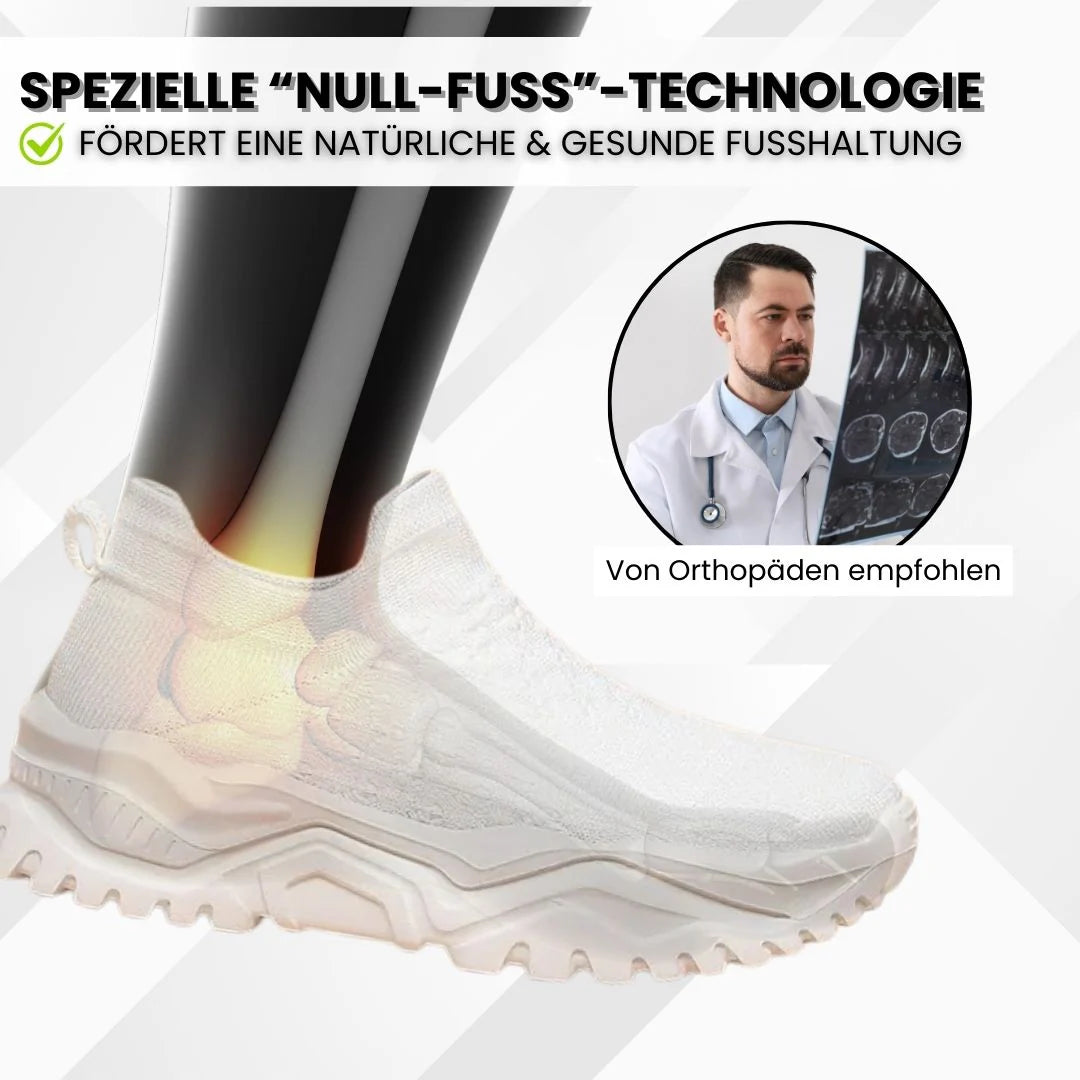 Scarpe ergonomiche con rivestimento in gomma