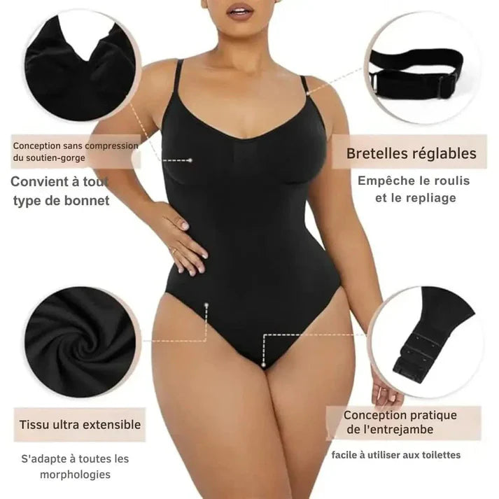 Body modellante a vita alta