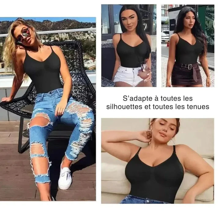 Body modellante a vita alta