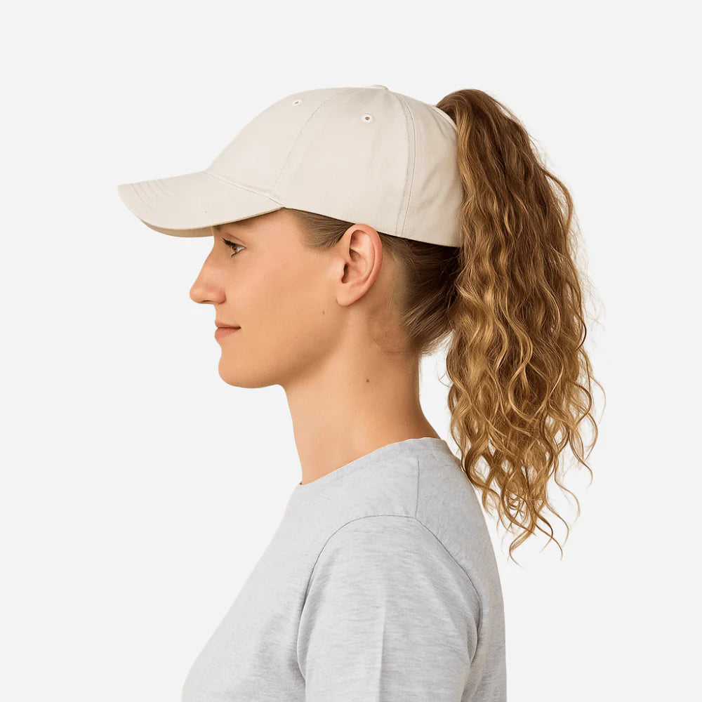 Berretto traforato - Comfort e stile per i capelli legati