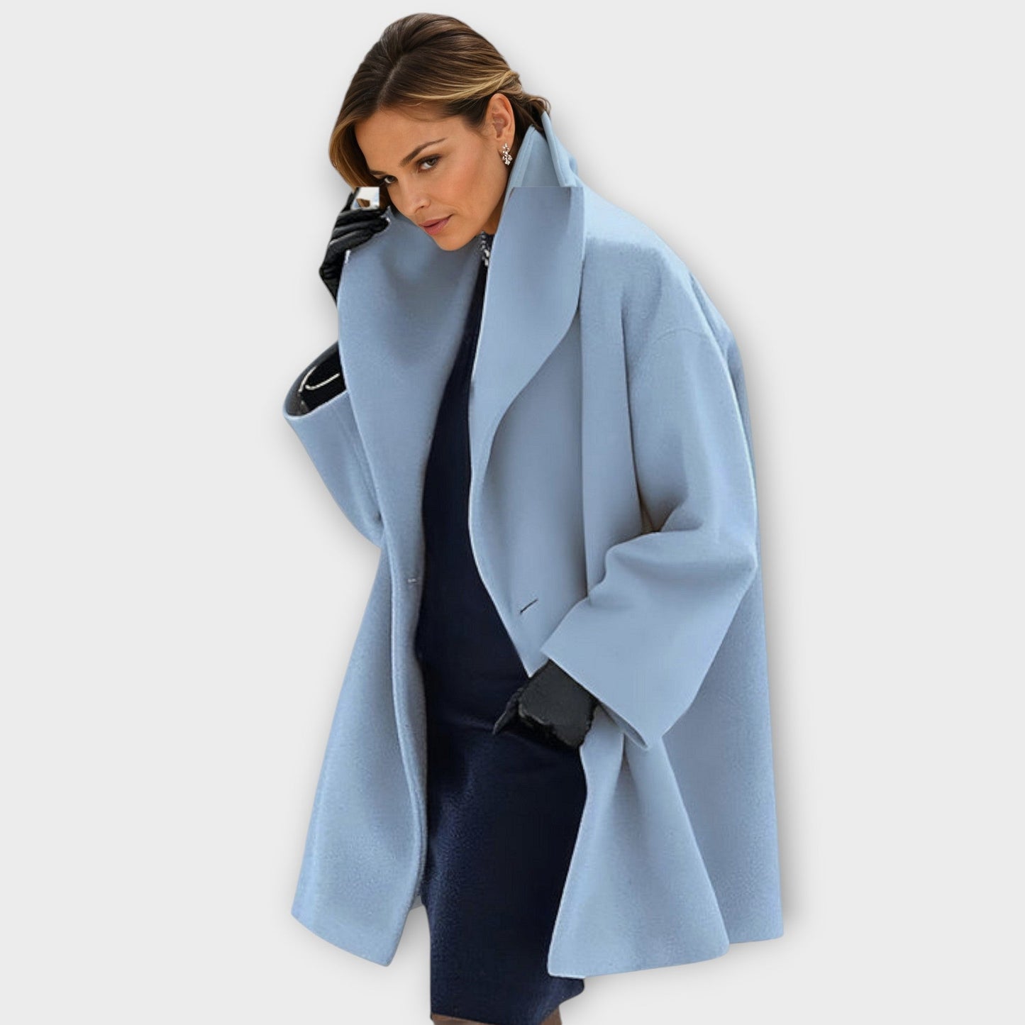 Isabelle - Cappotto elegante con collo alto