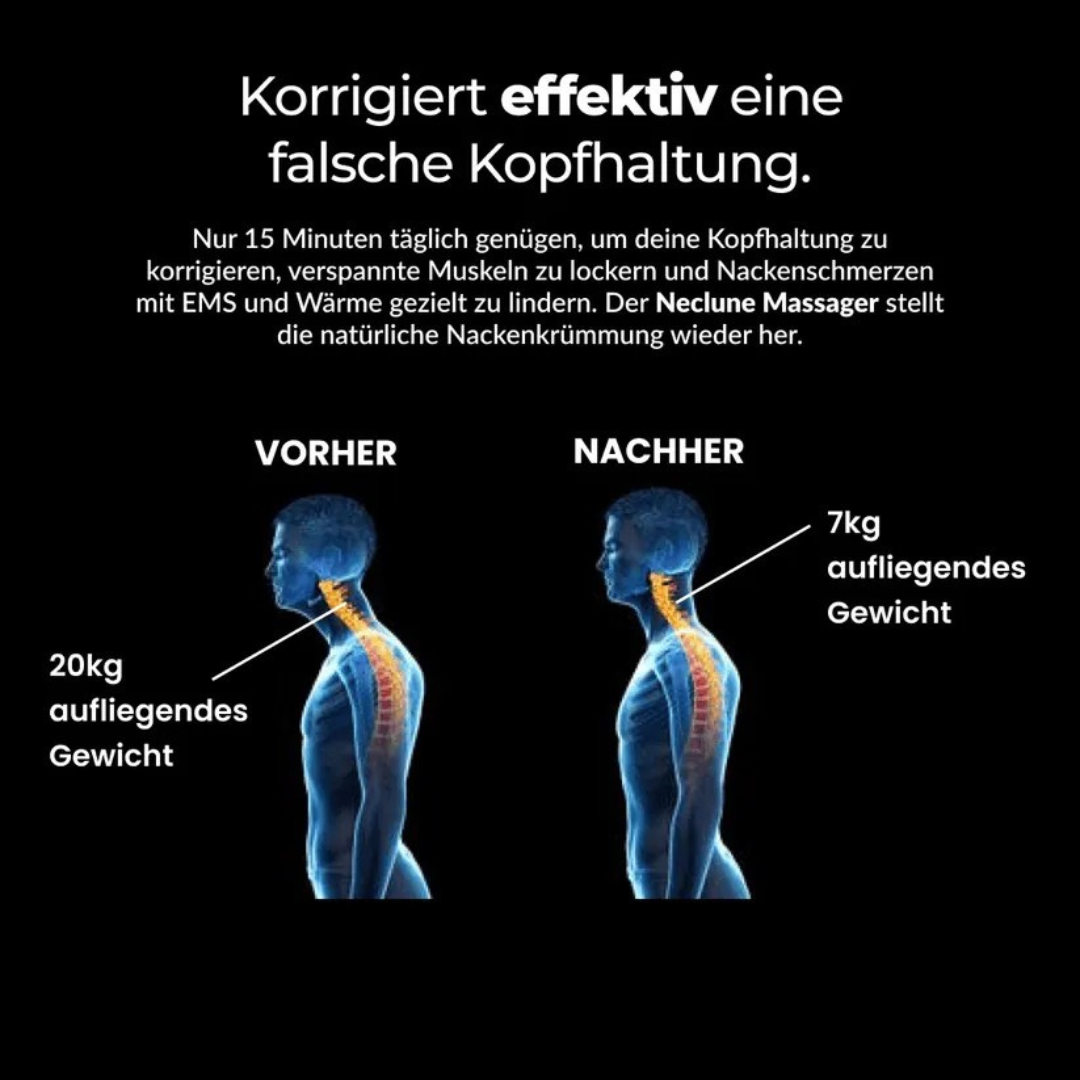 Multifunktionales 4-in-1 Nackenmassagegerät