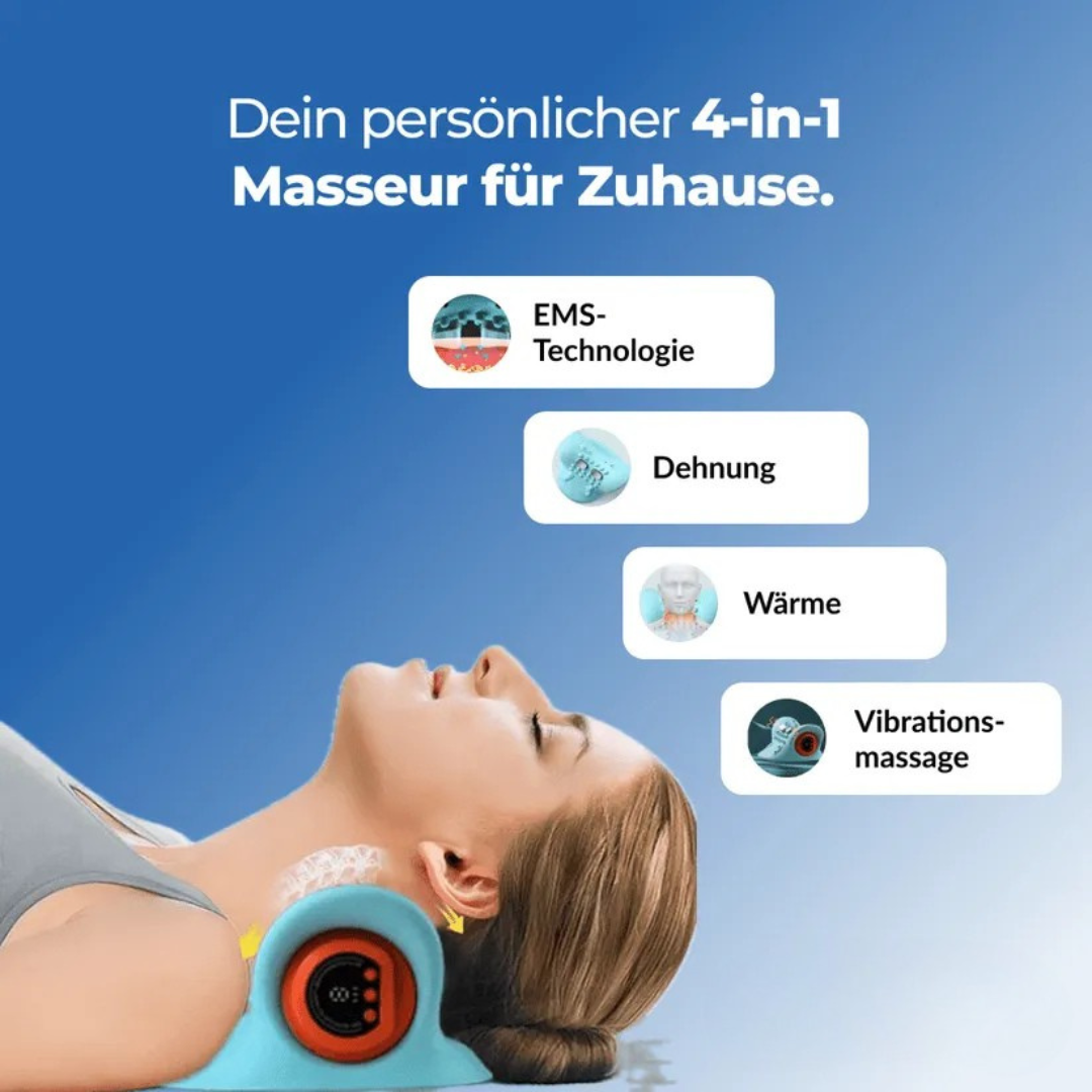 Multifunktionales 4-in-1 Nackenmassagegerät
