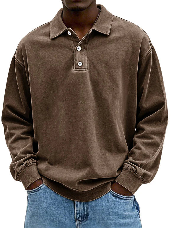 Maxime™ | Camicia vintage a maniche lunghe