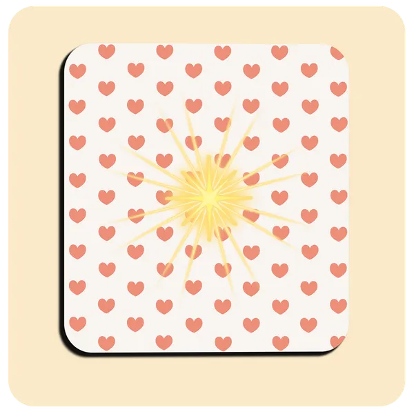 Sottobicchiere illuminato