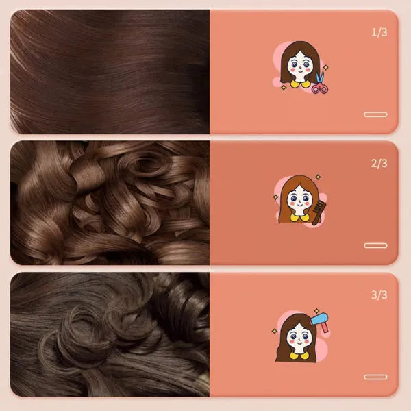 Ferro arricciacapelli | Mini-strumento di styling per capelli lucidi