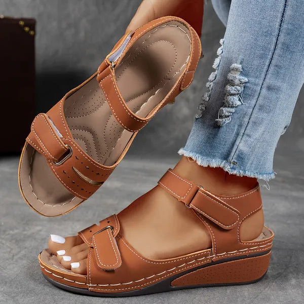 Sandali comfort da donna con cinturino - Soletta ortopedica