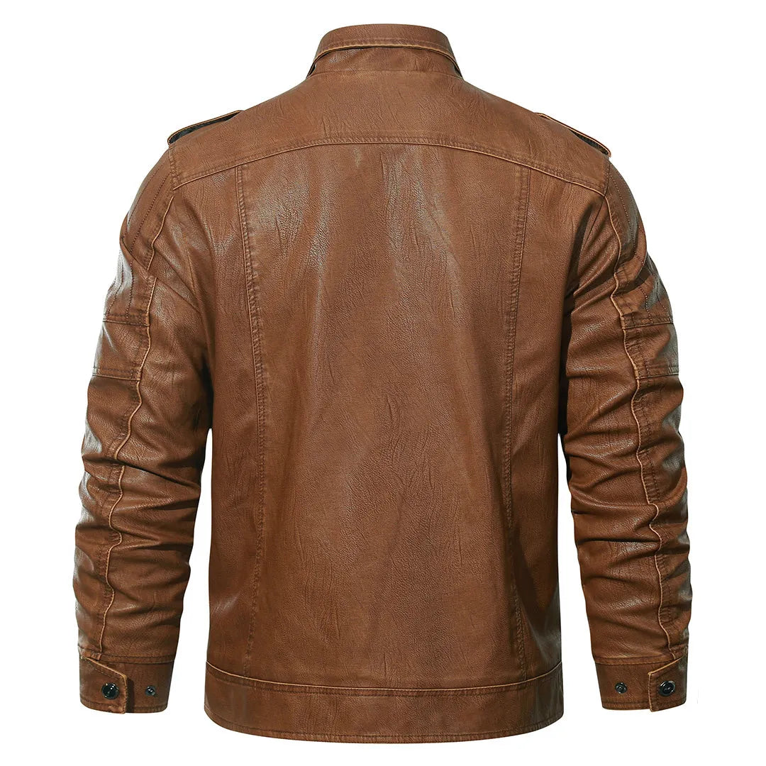 Giacca di pelle da uomo
