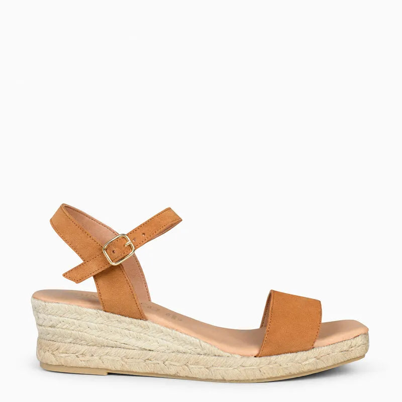 Sandali con zeppa da donna