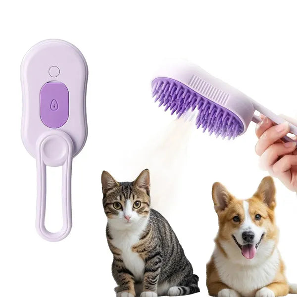 Spazzola autopulente per peli di animali domestici