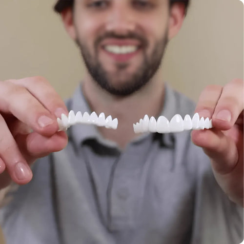 Faccette dentali flessibili a clip - Sorriso immediato e senza dolore