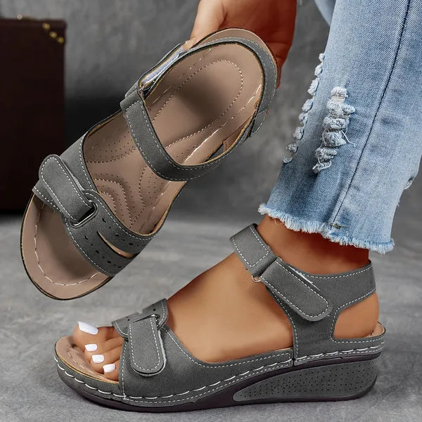 Sandali comfort da donna con cinturino - Soletta ortopedica