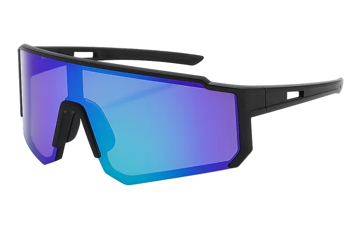 Occhiali da sole Galaxy Futuristic Sport Bianco