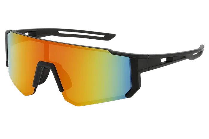 Occhiali da sole Galaxy Futuristic Sport Bianco