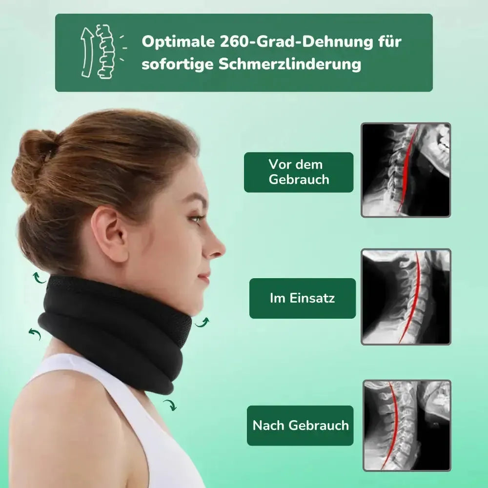 Nackenstütze ergonomiche per il controllo dei sintomi e per una migliore qualità della vita.