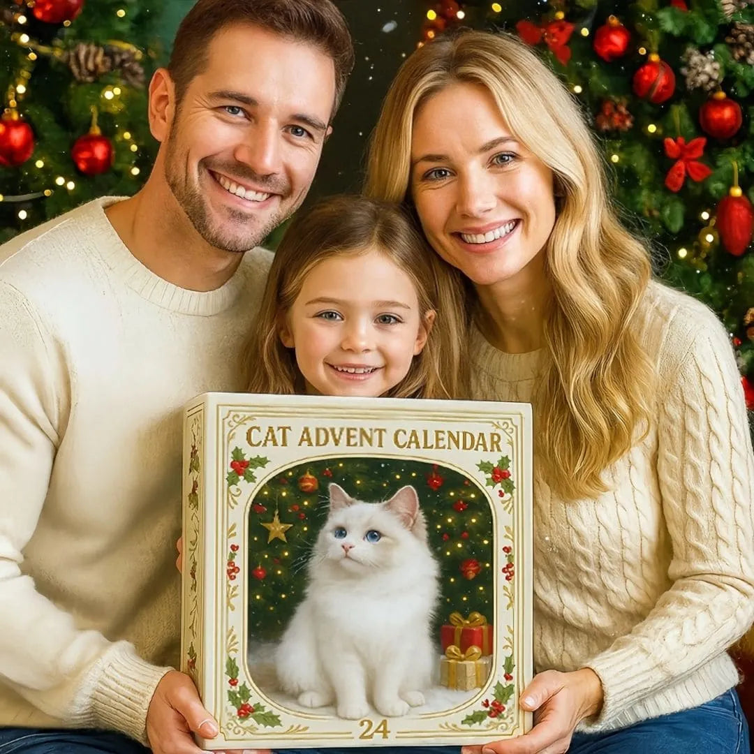 Calendario dell'Avvento felino