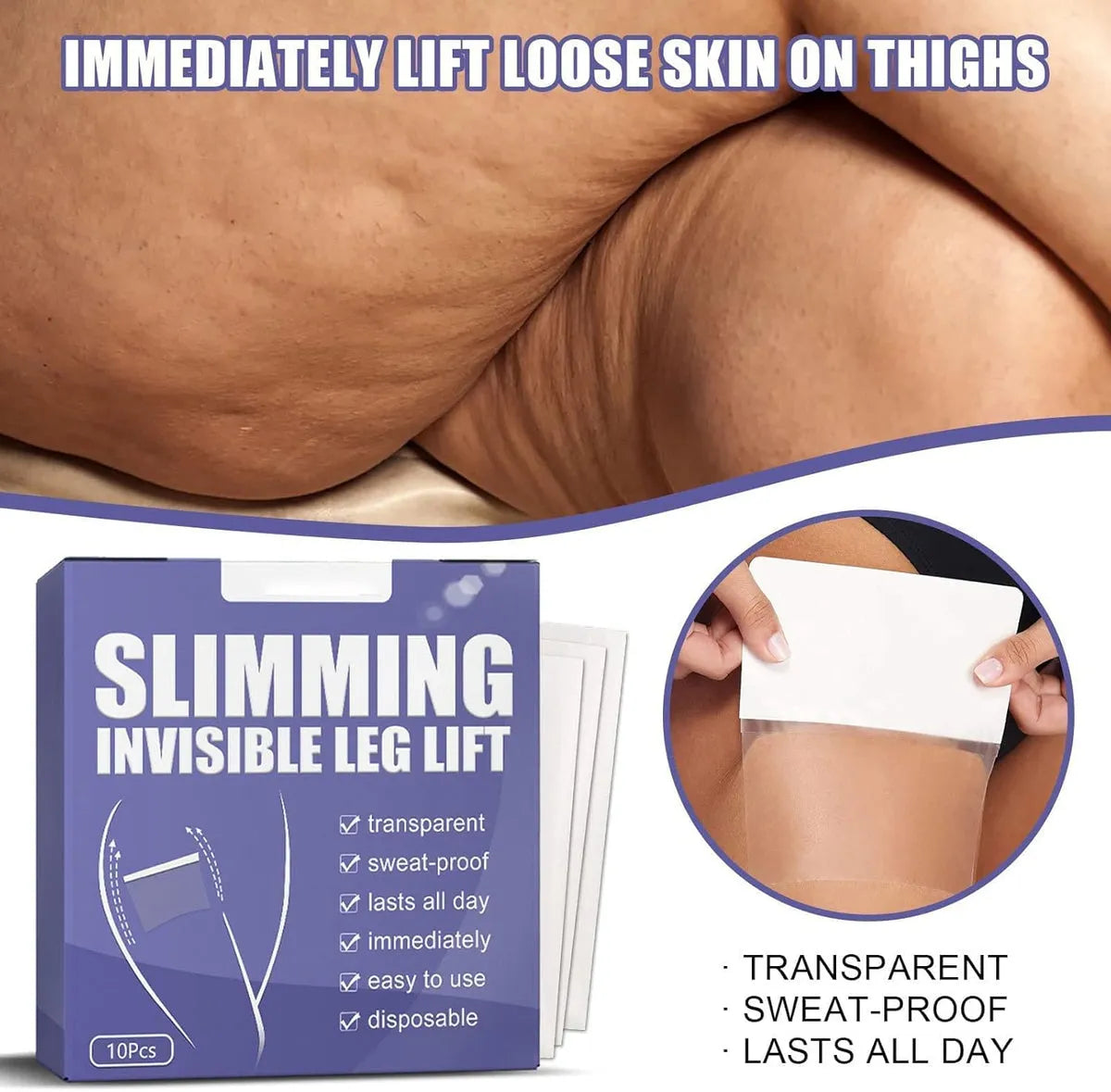 1 + 2 GRATIS HEUTE | InvisiTight™ | L'insospettabile trucco di bellezza per una testa tesa!